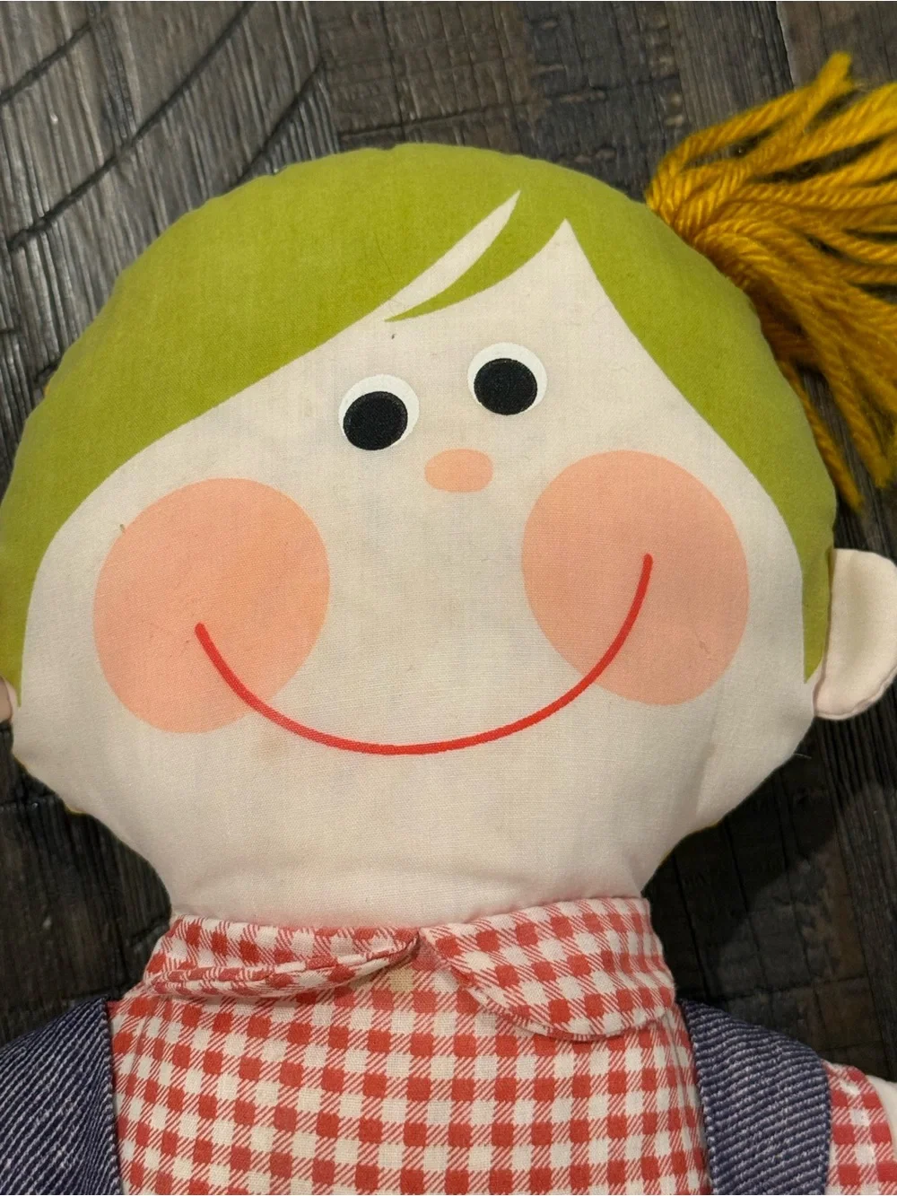 Vtg 1976 Playskool Dapper Dan Learning Doll Learn to Dress Milton Bradley Toy